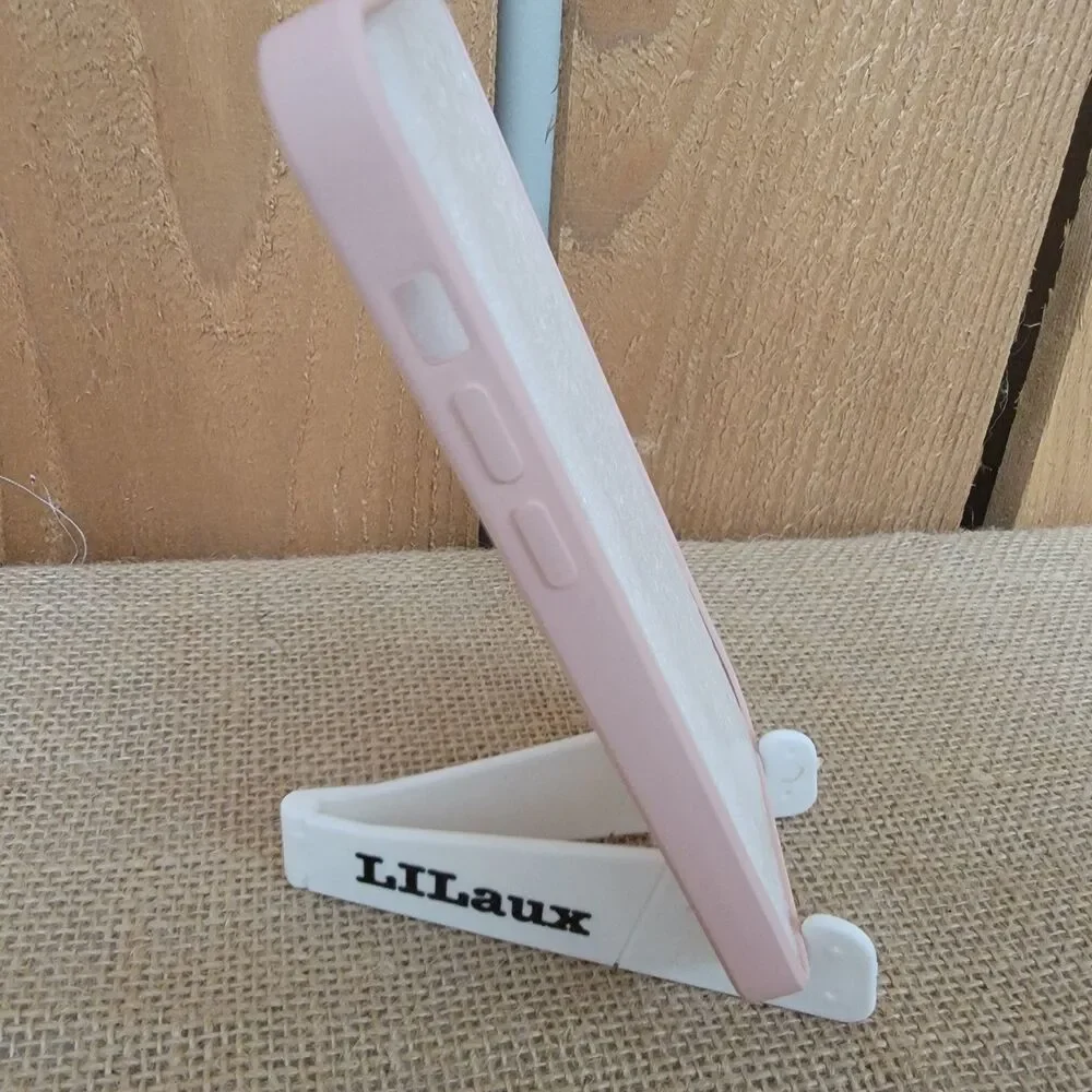iPhone 6.1 Case 12 13 14 15 16 LILaux Cute Stuff Pink New